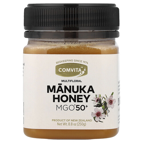 Comvita, Multifloral Manuka Honey, MGO 50+, 8.8 oz (250 g)
