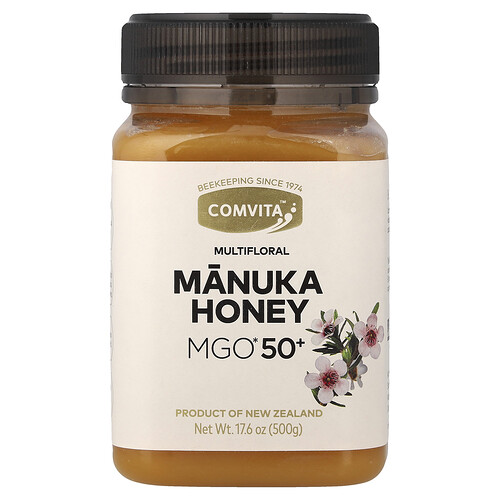 Comvita, Multifloral Manuka Honey, MGO 50+, 17.6 oz (500 g)