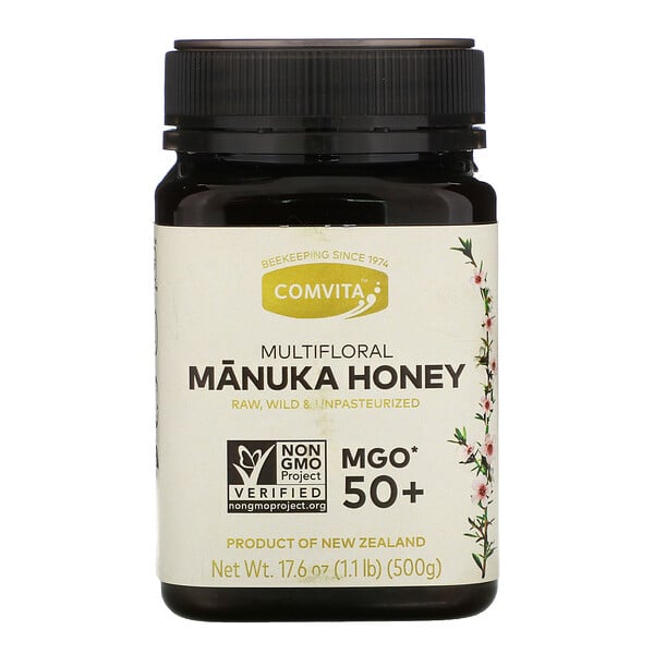Comvita‏, Multifloral Manuka Honey, MGO 50+, 17.6 oz (500 g)