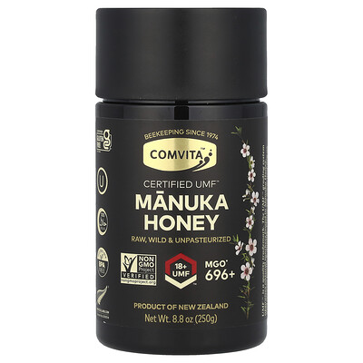 Comvita , Manuka Honey, Umf 18+, Mgo 696+, 8.8 Oz (250 G) 8.8Oz