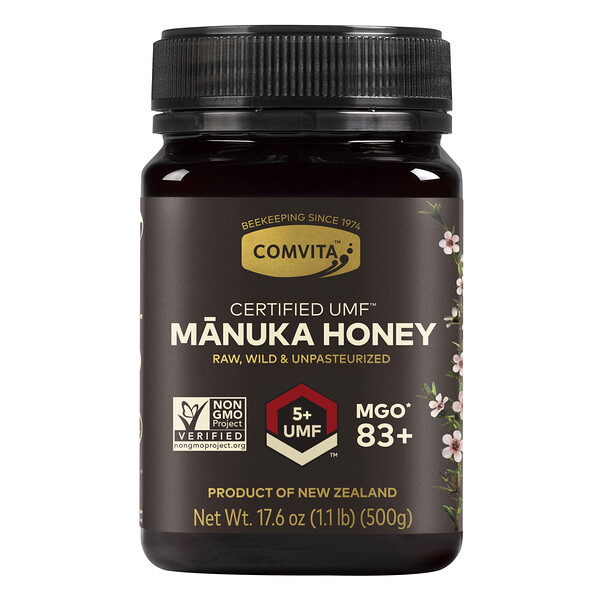 Comvita, マヌカハニー、UMF 5+、17.6オンス (500 g)