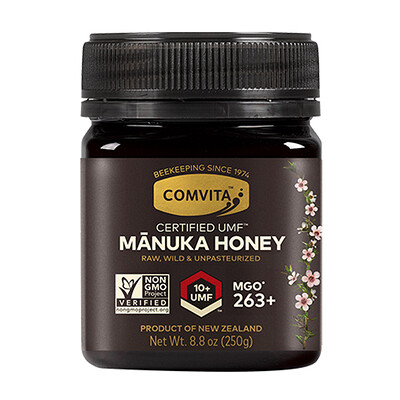 

Comvita Raw Manuka Honey, Certified UMF 10+ (MGO 263+), 8.8 oz (250 g)