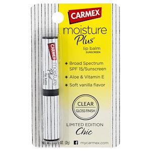 Кармекс, Moisture Plus, Lip Balm, Vanilla, SPF 15, .075 oz (2 g) отзывы покупателей