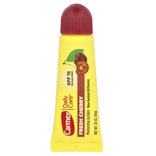 Carmex, Daily Care®, Fugtgivende læbepomade, SPF 15, Frisk kirsebær, 10 g