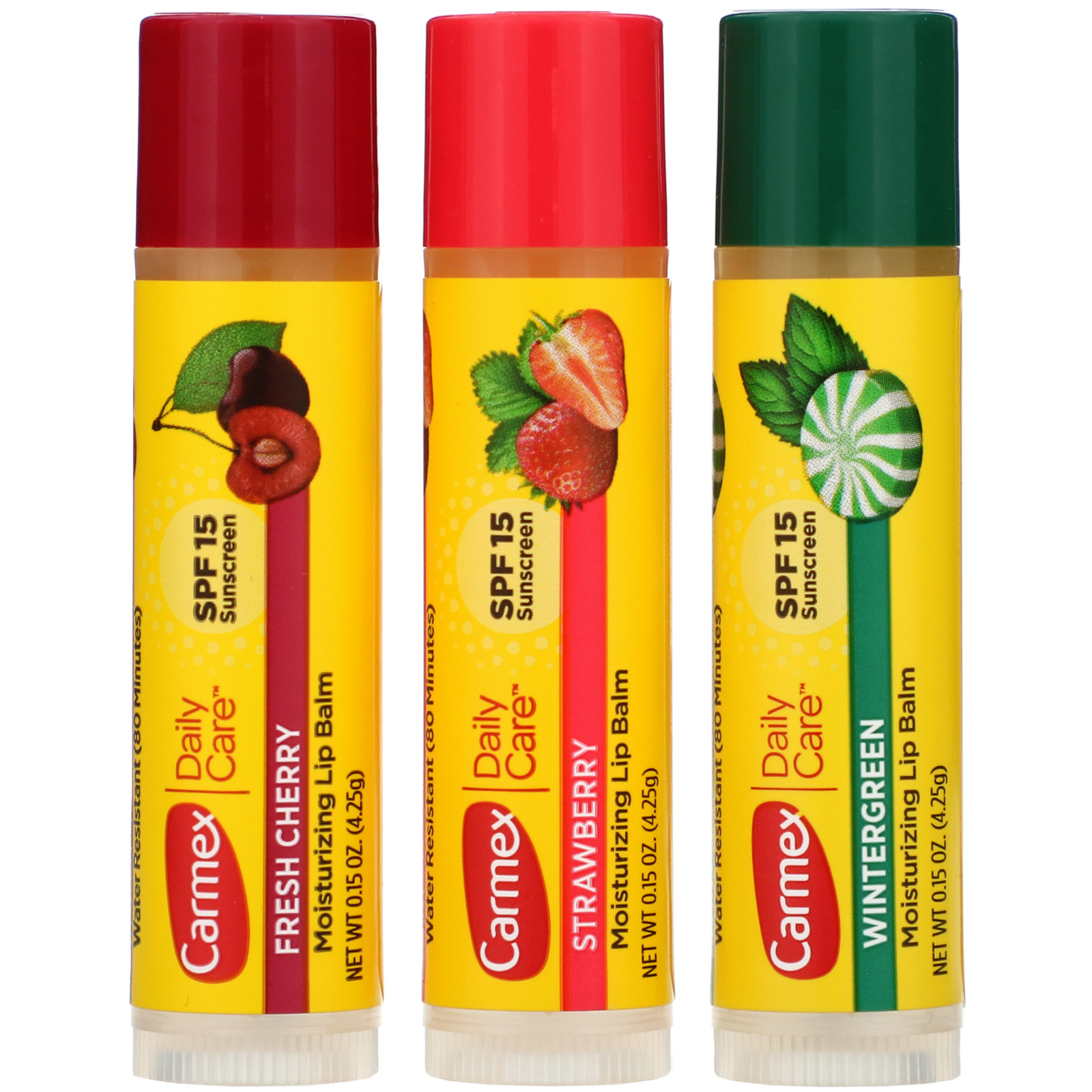 Daily Care Moisturizing Lip Balm Variety SPF 15 3 Pack 15 Oz 4 Daily Care Moisturizing Lip Balm Variety SPF 15 3 Pack 15 Oz 4