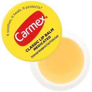 Carmex, Baume à lèvres classique, Médicamenteux, 0,25 oz (7,5 g)