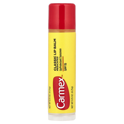 Carmex, Classic Lip Balm, Medicated, klassischer Lippenbalsam, LSF 15, 4,25 g (0,15 oz.)