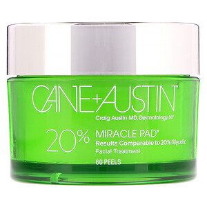 Отзывы о Cane + Austin, Miracle Pad, 20% Glycolic Acid, 60 Peels