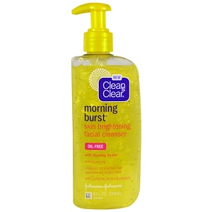 Clean & Clear, «Утренний всплеск», очищающее средство для лица с осветлением кожи, 8 жидк. унц. (240 мл)