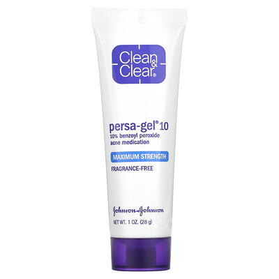 Clean  Clear Persa-Gel 10, максимальная сила, 1 унц. (28 г)