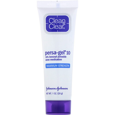 Clean & Clear Persa-Gel 10, максимальная сила, 1 унц. (28 г)