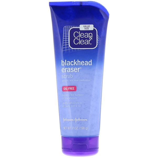 Clean & Clear, 블랙헤드 이레이저 스크럽, 198g(7oz)