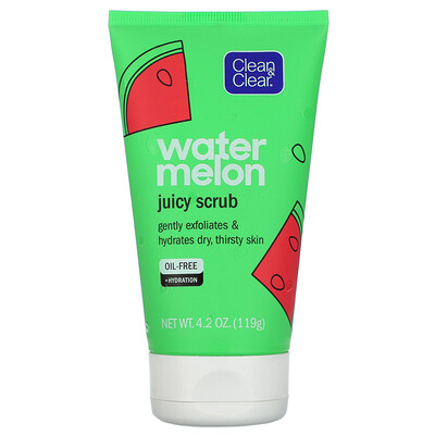 

Clean & Clear, Watermelon Juicy Scrub, 4.2 oz (119 g)