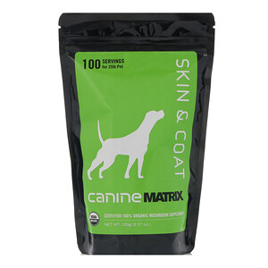 Отзывы о Canine Matrix, Skin & Coat, For Dogs, 3.57 oz (100 g)