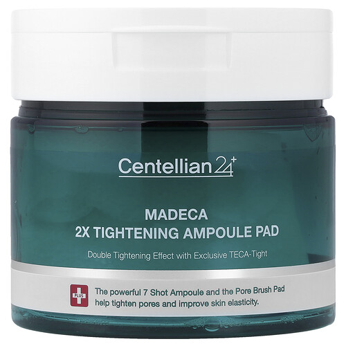 Centellian 24, Madeca 2X Tightening Ampoule Pad, straffendes Ampullen-Pad, 60 Pads
