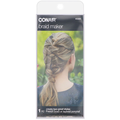 

Conair Брайдер для плетения французской косы или создания многослойного хвоста, 1 шт.