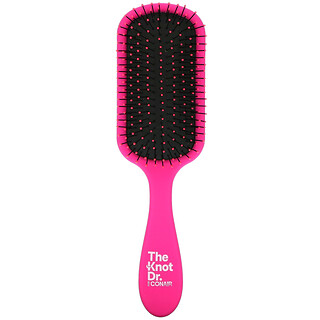 Conair, The Knot Dr, Pro Brite Wet & Dry, средство для расчесывания волос, розовый, 1 кисть