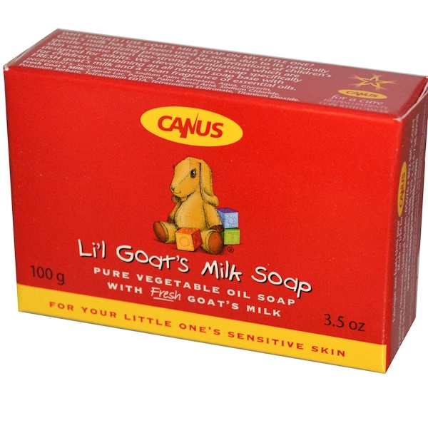 Canus, Li'l Goat's Milk Soap, 3.5 oz (100 g) (Discontinued Item) 