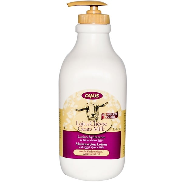 Canus, Goat's Milk Moisturizing Lotion with Orchid Oil, 33.6 oz (1 L) (Discontinued Item) 