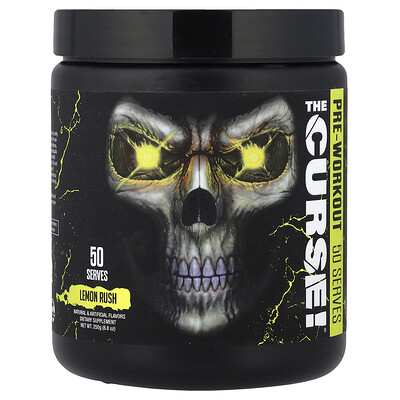Product Image for JNX Sports, The Curse! , Pre-Workout, Lemon Rush, 8.8 oz (250 g)