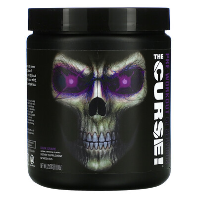 JNX Sports The Curse, Pre-Workout, Dark Grape, 8.8 oz ( 250 g)