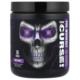 JNX Sports, The Curse!®, Przedtreningówka, Ciemne winogrono, 255 g