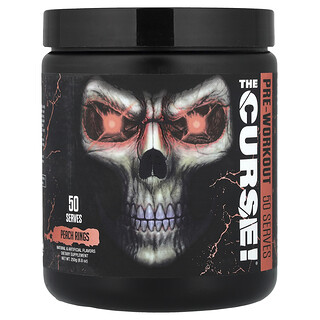 JNX Sports, The Curse, Pre-Workout, Pfirsichringe, 250 g (8,8 oz.)