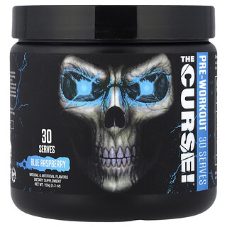 جنكس سبورتس‏, The Curse!®, Pre-Workout, Blue Raspberry, 5.3 oz (150 g)
