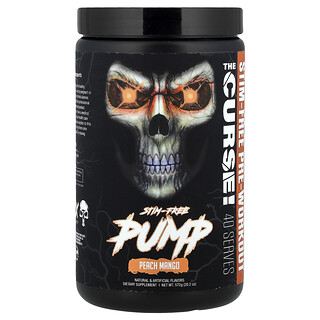 JNX Sports, Stim-Free pumpa, prije treninga, breskva i mango, 572 g