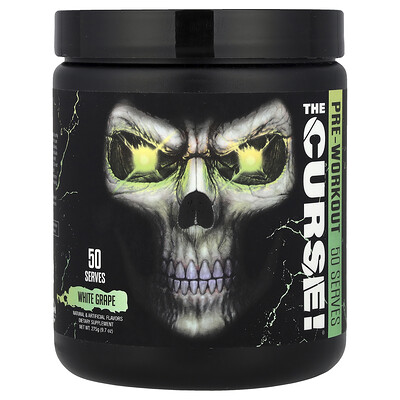 JNX Sports, The Curse!®, Suplemento preentrenamiento, Uva blanca, 275 g (9,7 oz)