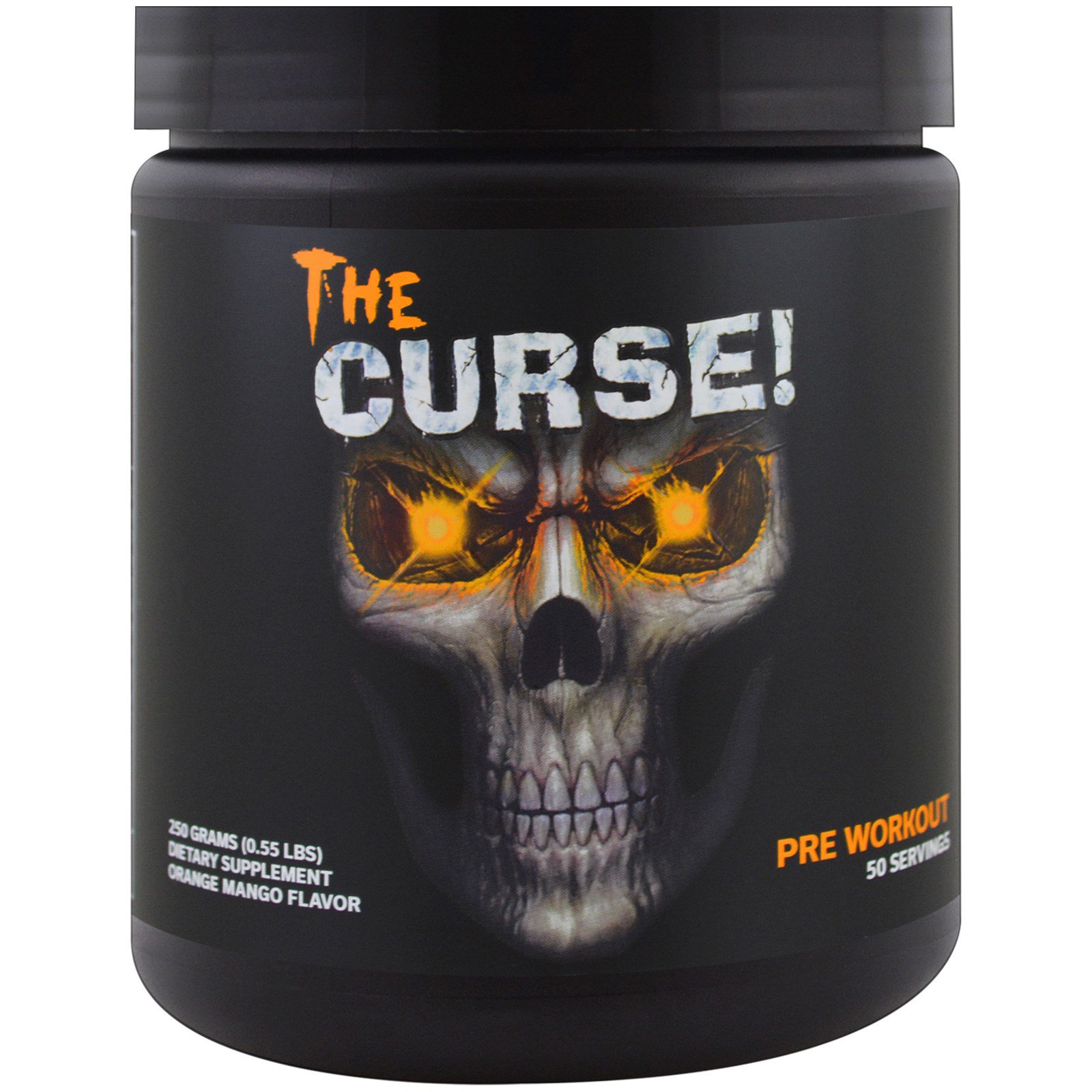 Cobra Labs, The Curse, Pre Workout, Orange Mango Flavor, 0