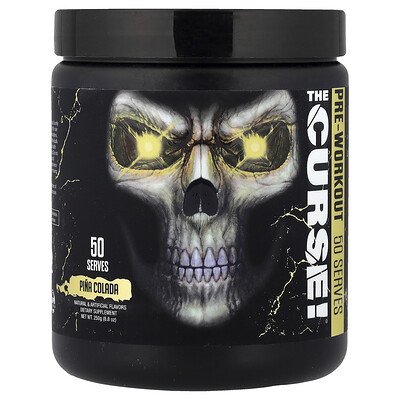 Product Image for JNX Sports, The Curse! , Pre-Workout, Pina Colada, 8.8 oz (250 g)