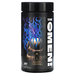 JNX Sports, The Omen!, Brûleur de graisse, Non stimulant, 100 capsules