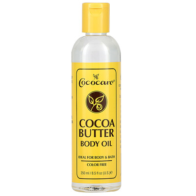 Cococare Масло какао для тела, 8,5 жидких унций (250 мл)