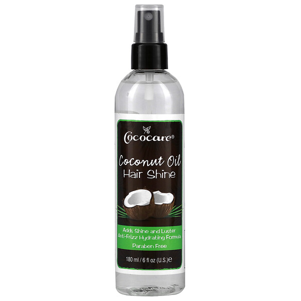 Coconut Oil Hair Shine, 6 fl oz (180 ml)