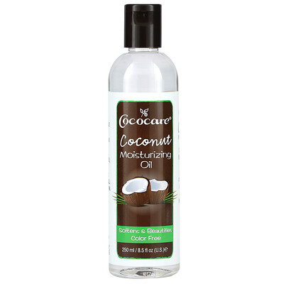 Cococare увлажняющее кокосовое масло, 250 мл (9 жидк. унций)