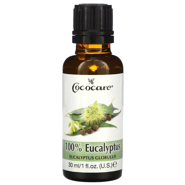 100% Eucalyptus Oil, 1 fl oz (30 ml)