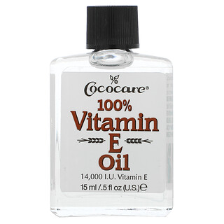 Cococare, 100% aceite de vitamina E, 0,5 fl oz (15 ml)