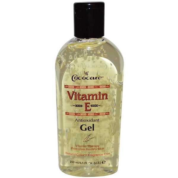 Cococare, Vitamin E Antioxidant Gel, 8.5 fl oz (250 ml) iHerb