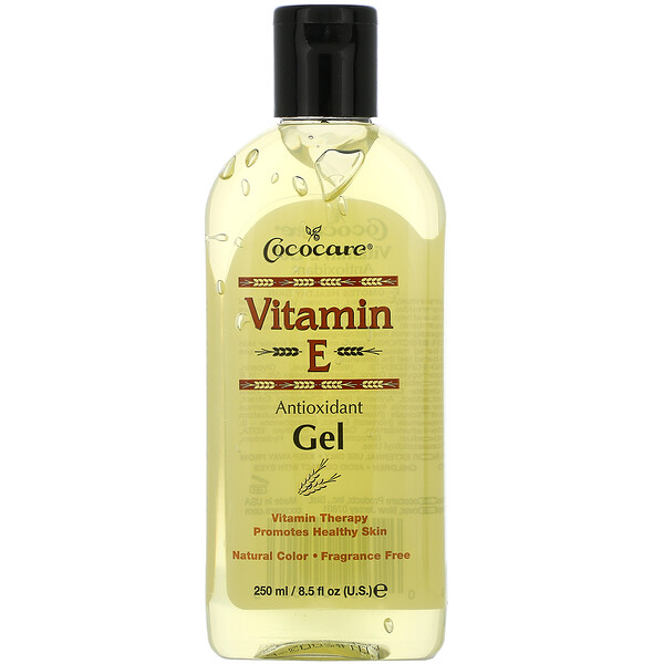 Cococare, Vitamin E Antioxidant Gel, 8.5 fl oz (250 ml) iHerb