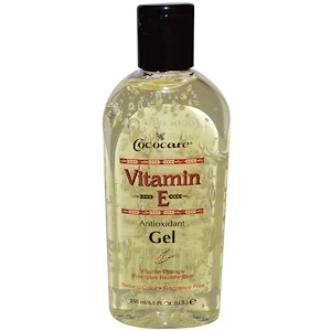 Cococare, Антиоксидантный гель с витамином E, 8,5 жидких унций (250 мл)