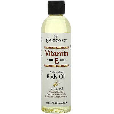 Cococare витамин E, масло для тела, 250 мл (8,5 жидкой унции)