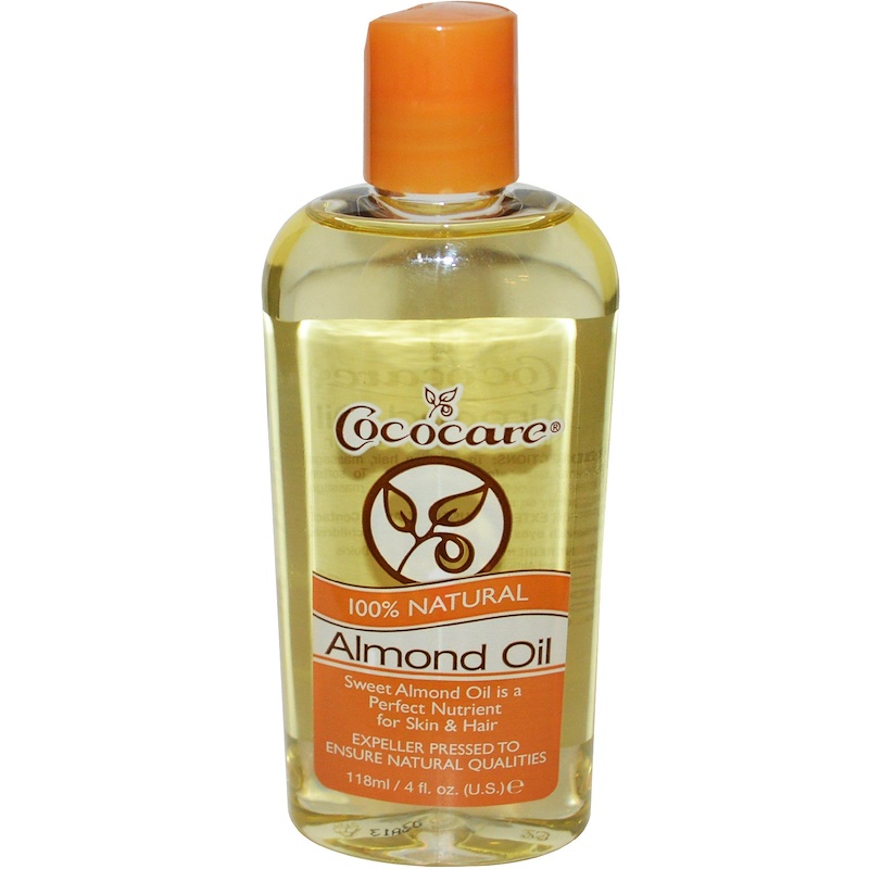 Cococare, 100 Natural Almond Oil, 4 fl oz (118 ml) iHerb