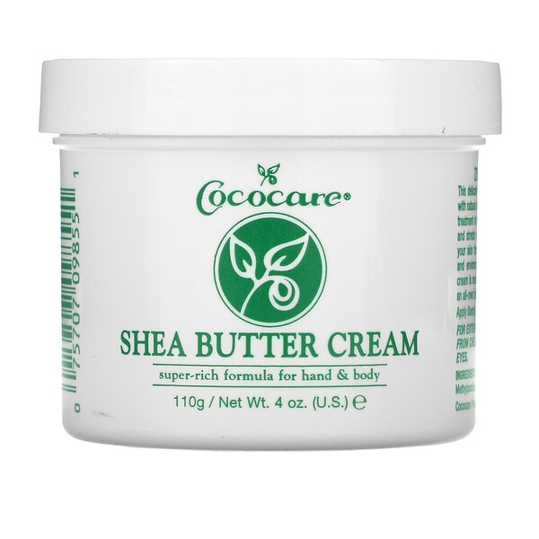 Cococare‏, Shea Butter Cream, 4 oz (110 g)