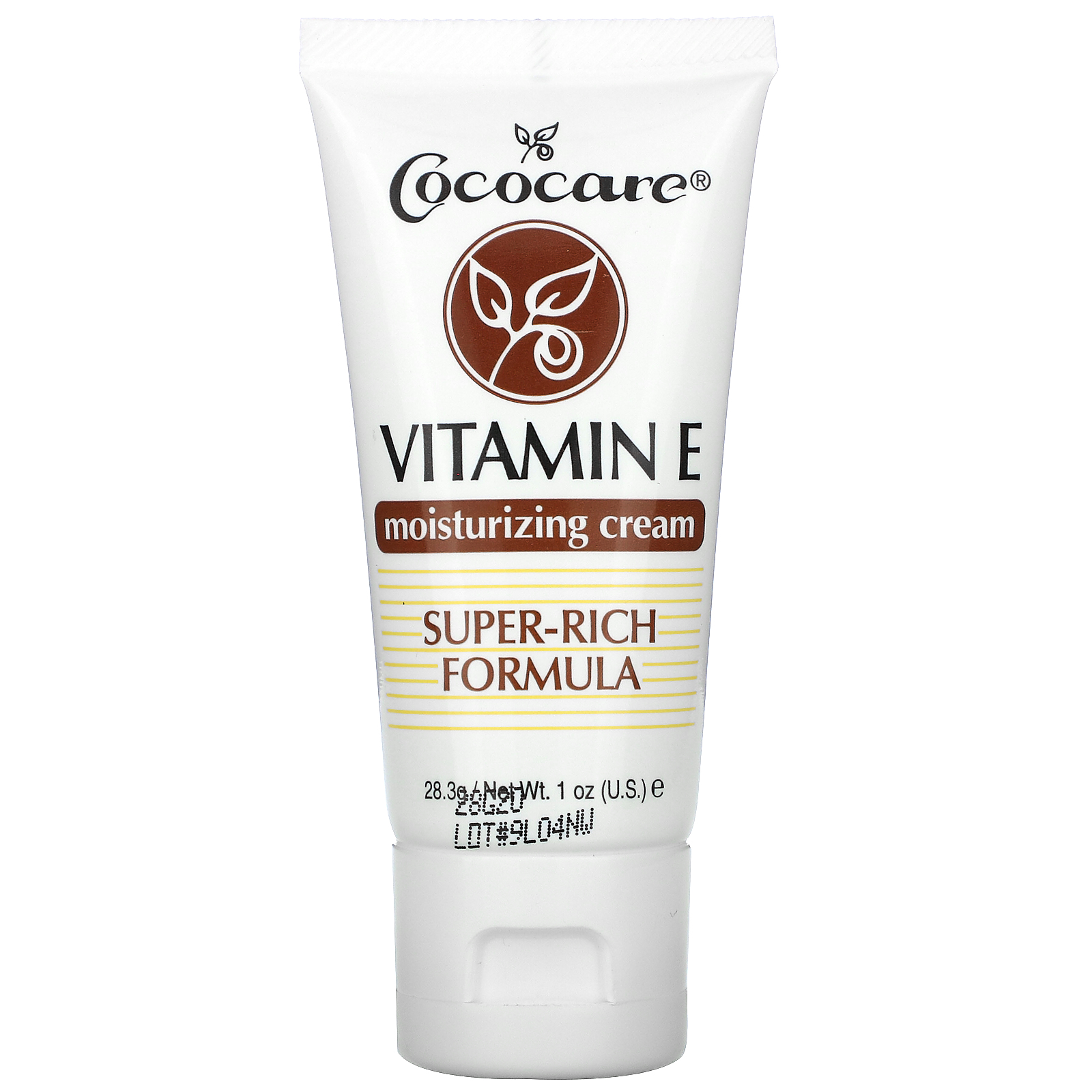 Cococare, Vitamin E Moisturizing Cream, 1 oz (28.3 g) - iHerb