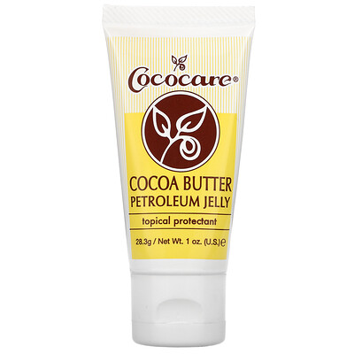 Cococare Вазелин с маслом какао, 28,3 г (1 унция)