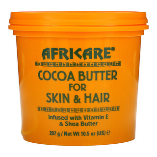 Cococare, Africare，可可脂，皮膚和頭髮用，10.5 盎司（297 克）