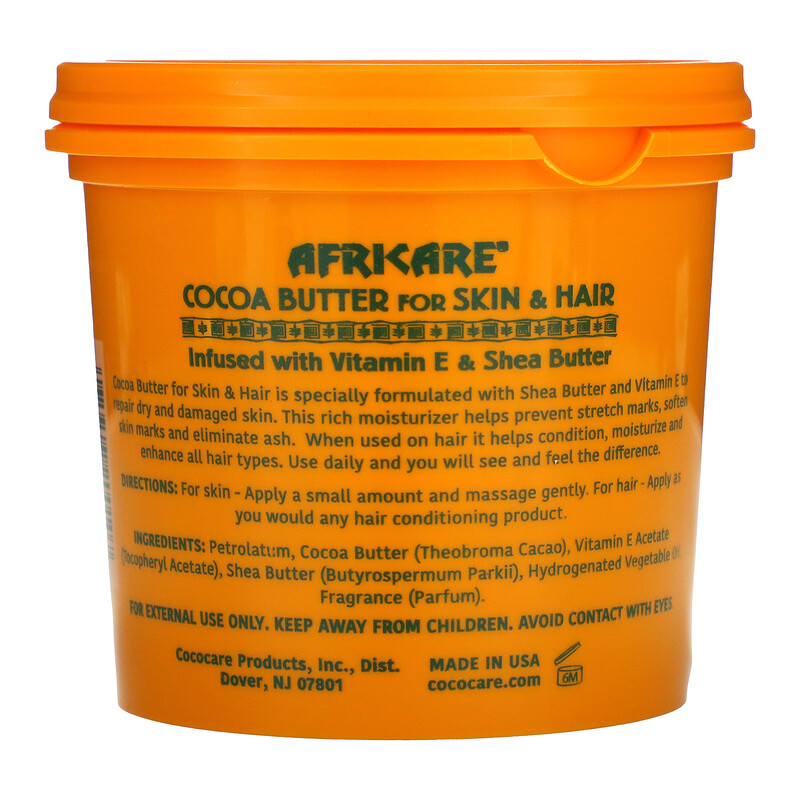 Cococare, Africare, Cocoa Butter For Skin & Hair, 10.5 oz (297 g) iHerb
