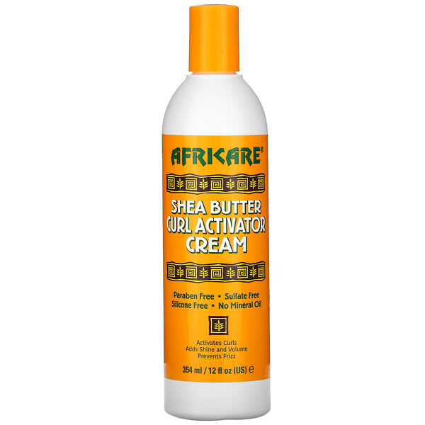 Africare, Shea Butter Curl Activator Cream, 12 fl oz (354 ml)