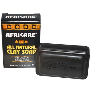 Кококер, Africare, All Natural Clay Soap, 4 oz (110 g) отзывы покупателей